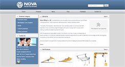 Desktop Screenshot of nova-lift.com
